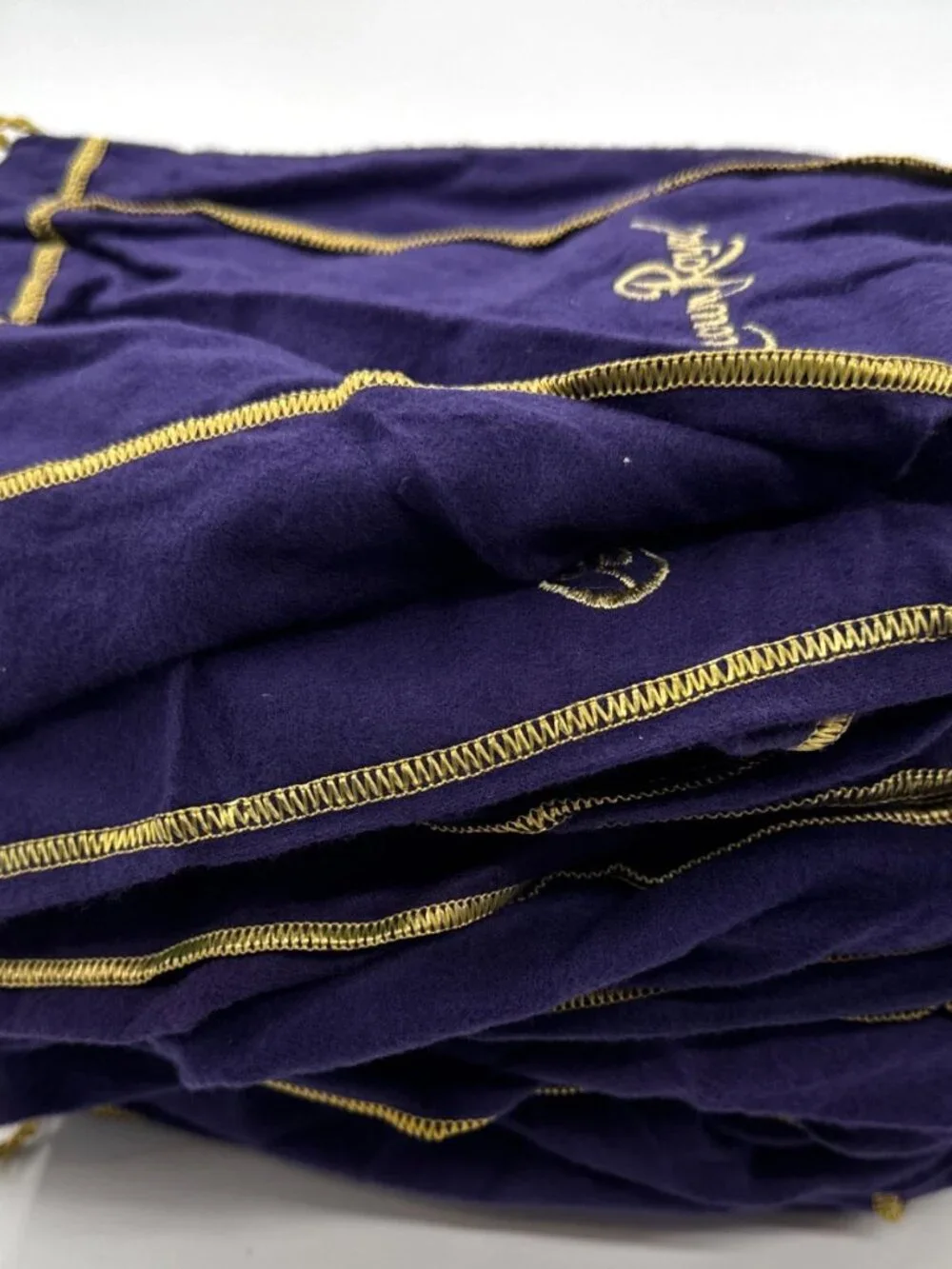 Crown Royal Bags Purple Lot of 23 Size Medium 6x9in Drawstring Unused from 2014